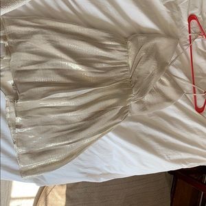 Alice & Olivia Metallic Dress